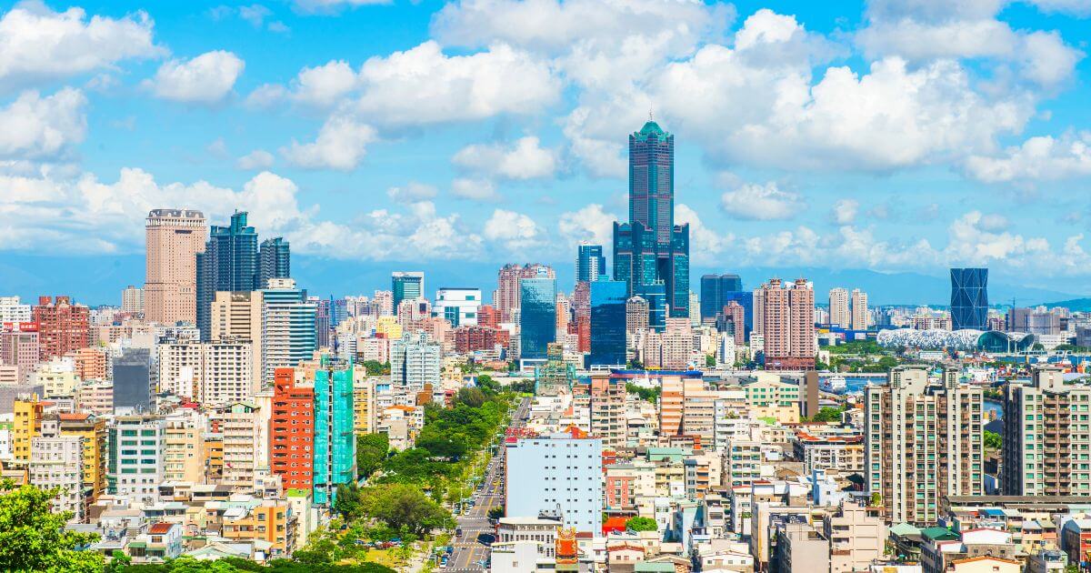 高雄市天際線與85大樓
