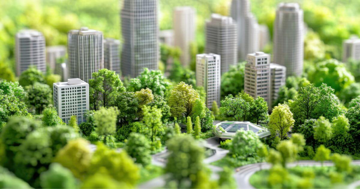 綠色城市與都市規劃模型