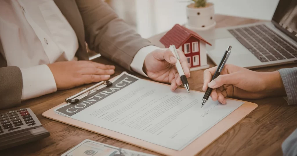 自地自建費用與房屋建築合約簽署示意圖