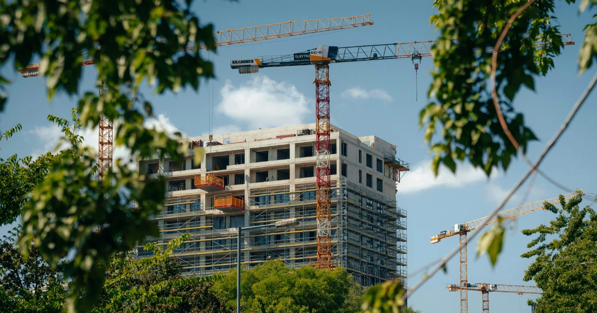 桃園便宜建地搜尋與建築工地開發示意圖